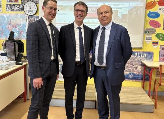Thomas Jacquot, Philippe Dulbecco, et Christian Dupessey